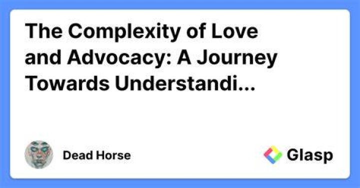 A Journey Of Love And Complexity