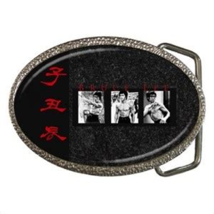 Bruce Lee Belt Buckle Stars On Stuff
