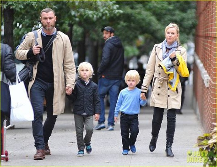 Liev Schreiber enjoys family time at Penguins premiere in New York