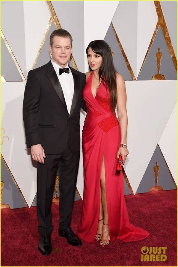 Matt Damon at the Oscars 2016 POPSUGAR Celebrity Photo 2