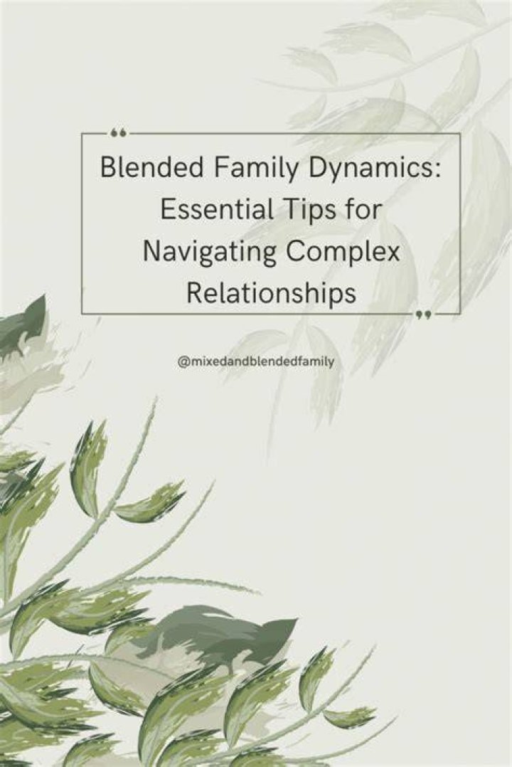 Navigating Dynamics in a Blended Family